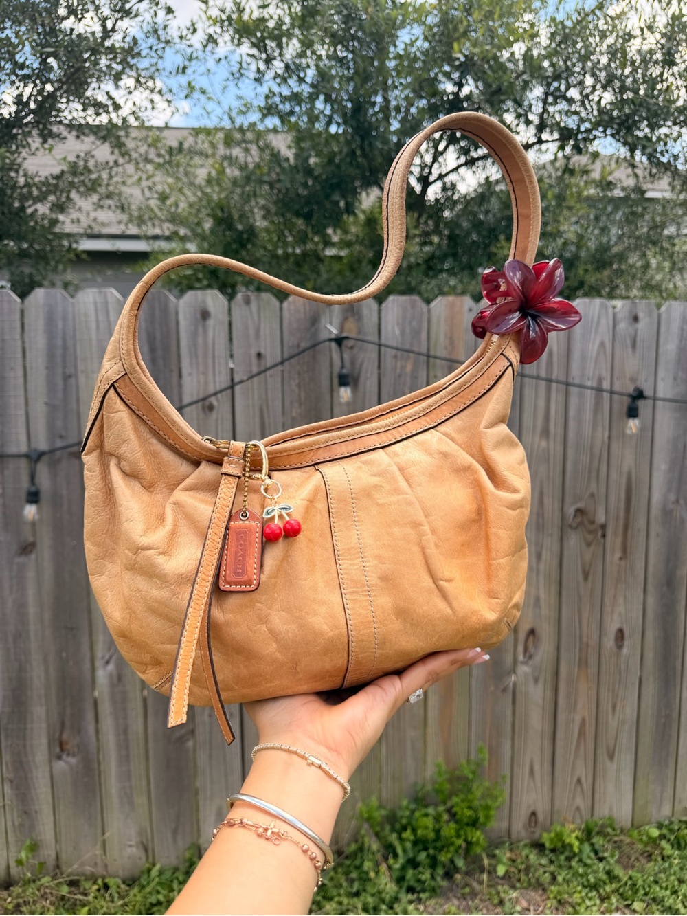Sold COACH Ergo Brown Hobo Shoulder Bag Authentic Vintage Y2K - Picture 2 of 13